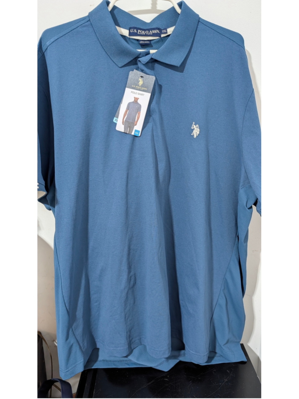 Men's U.S. Polo Assn. Polo Shirt XXL Blue